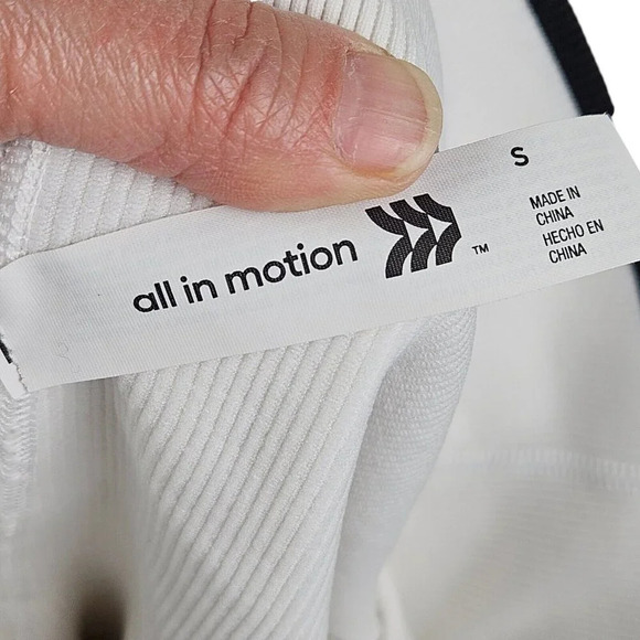 All In Motion Knit Active Seamless Pull On Drawstring Skort White Size Small - Picture 7 of 13